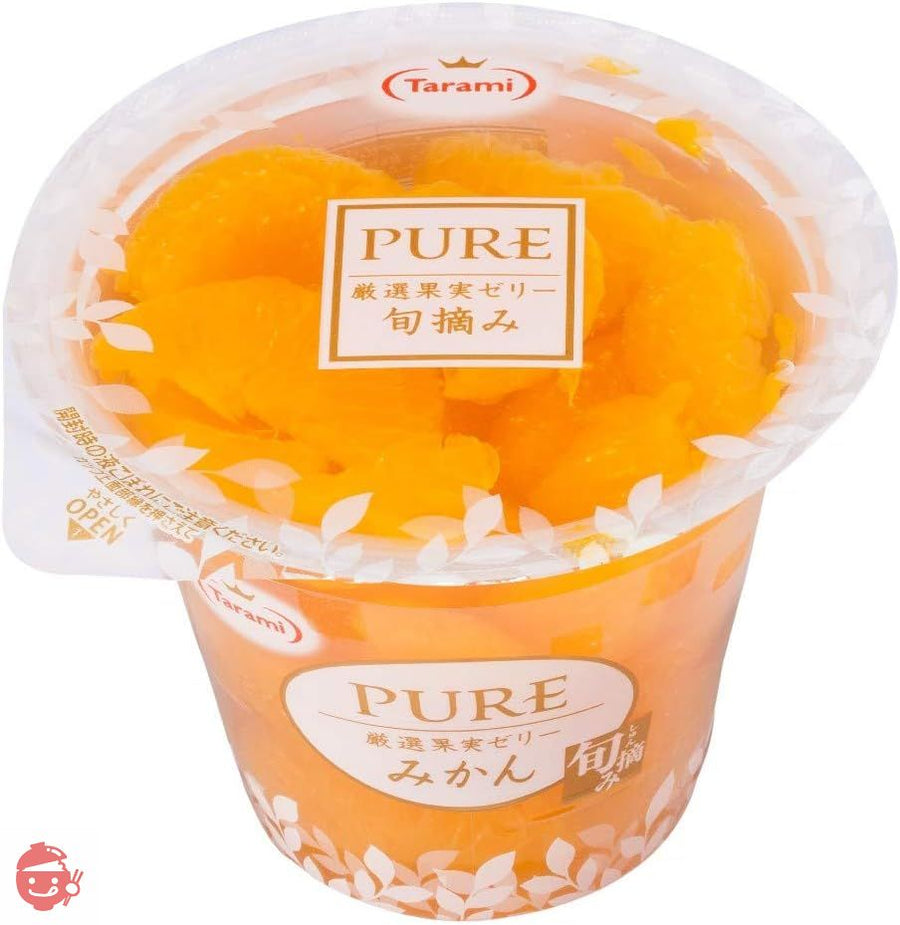 たらみ PURE みかんゼリー 270g×6個の画像
