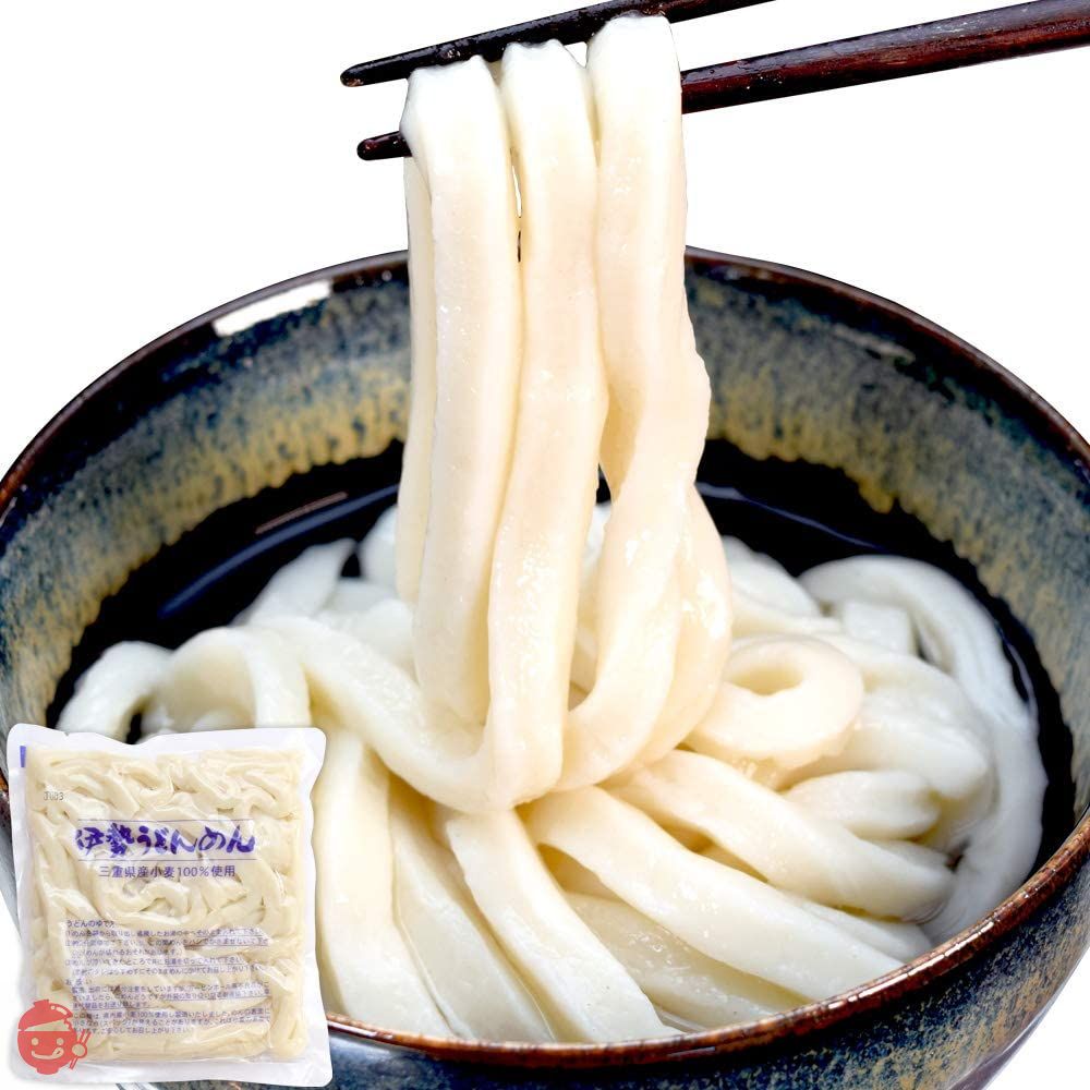 手打ち式伊勢うどん麺だけタイプ10食入 つゆ無(簡易パッケージうどん) 本場伊勢よりお届け 通販 伊勢うどんの画像