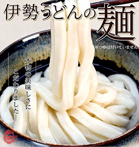 手打ち式伊勢うどん麺だけタイプ10食入 つゆ無(簡易パッケージうどん) 本場伊勢よりお届け 通販 伊勢うどんの画像