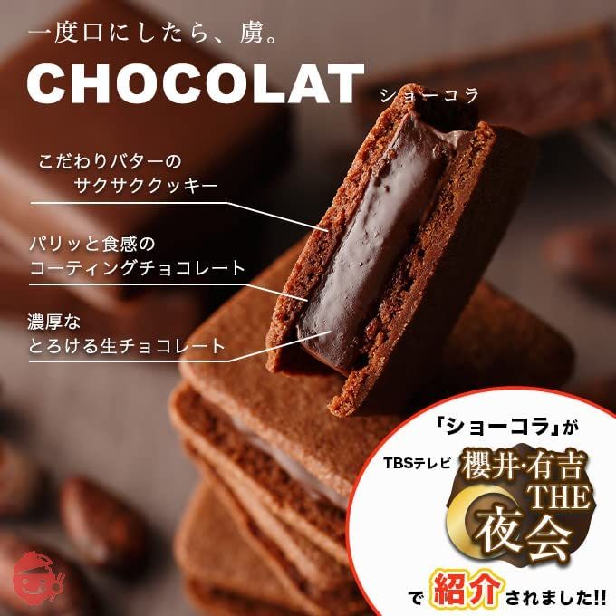 (バニラビーンズ)VANILLABEANS ショーコラ&パリトロセット 4個入 手提げ袋付き 個包装の画像