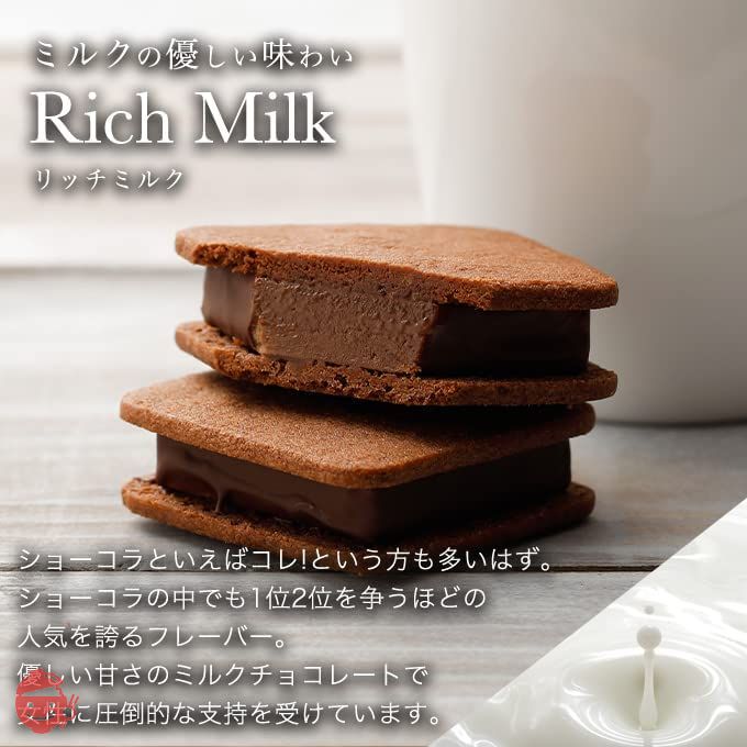 (バニラビーンズ)VANILLABEANS ショーコラ&パリトロセット 8個入 手提げ袋付き 個包装の画像