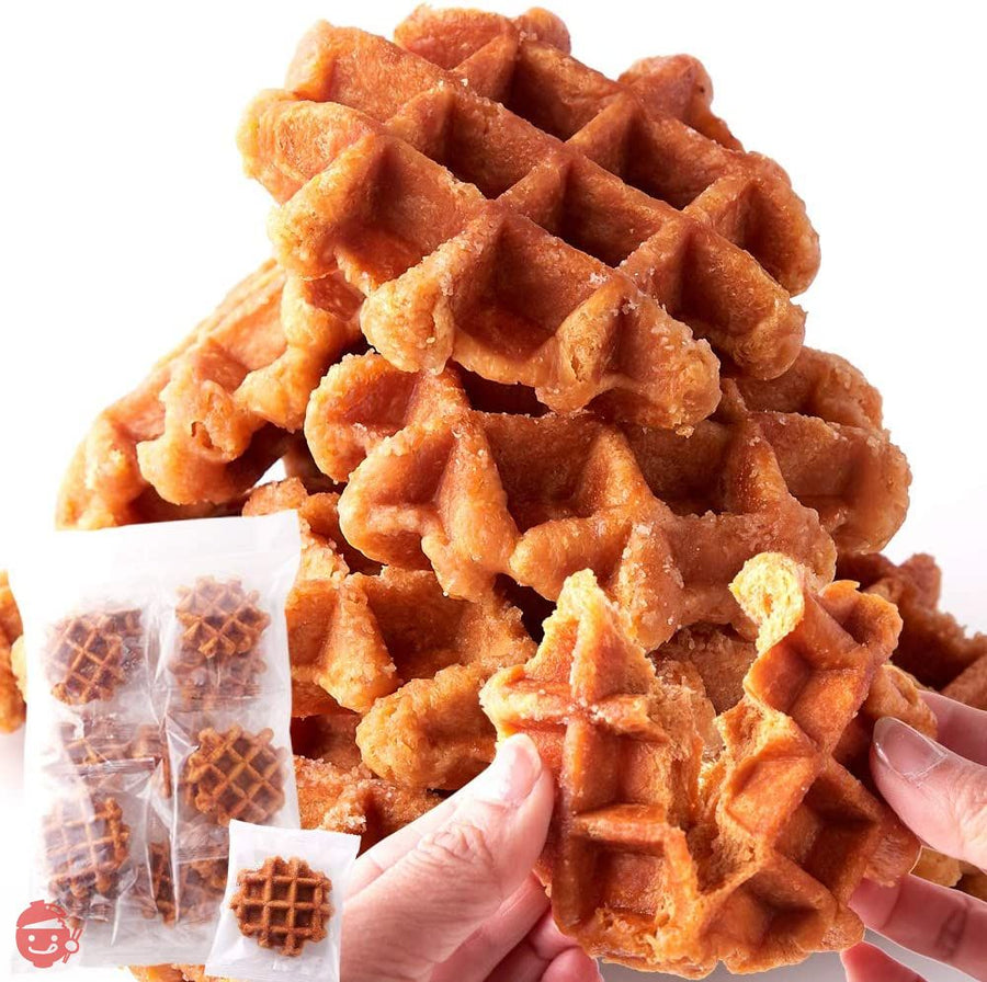 天然生活 ベルギーワッフル (メープル 500g) 訳あり 個包装 焼菓子 洋菓子 おやつ キャンプ ホットサンドの画像