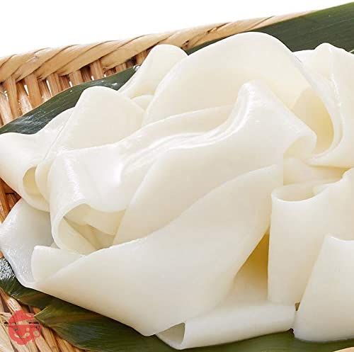 中里商店 桐生うどんの里 幅広うどん ひも川 『帯麺』 (乾麺タイプ) 3袋 (6人前)、濃縮つゆ6人前の画像