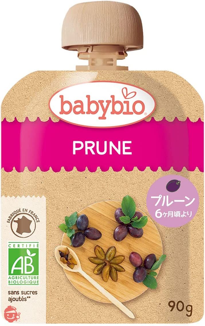 Baby Bio Organic Baby Smoothie Prune 90g [Organic baby food