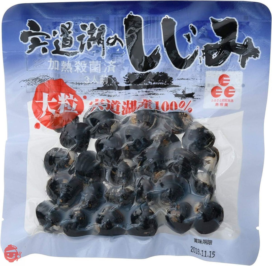 中浦食品 宍道湖のしじみ 大粒(3人前) 120g ×3袋の画像