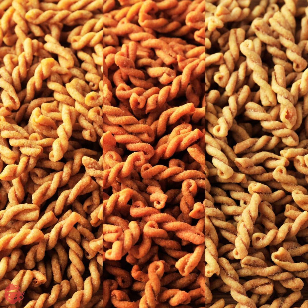 三州総本舗 パスタスナック Pasta Snack カリカリ食感 お菓子 おつまみ (ギフト3袋入(ソルト、トマト、コーンポタージュ))の画像