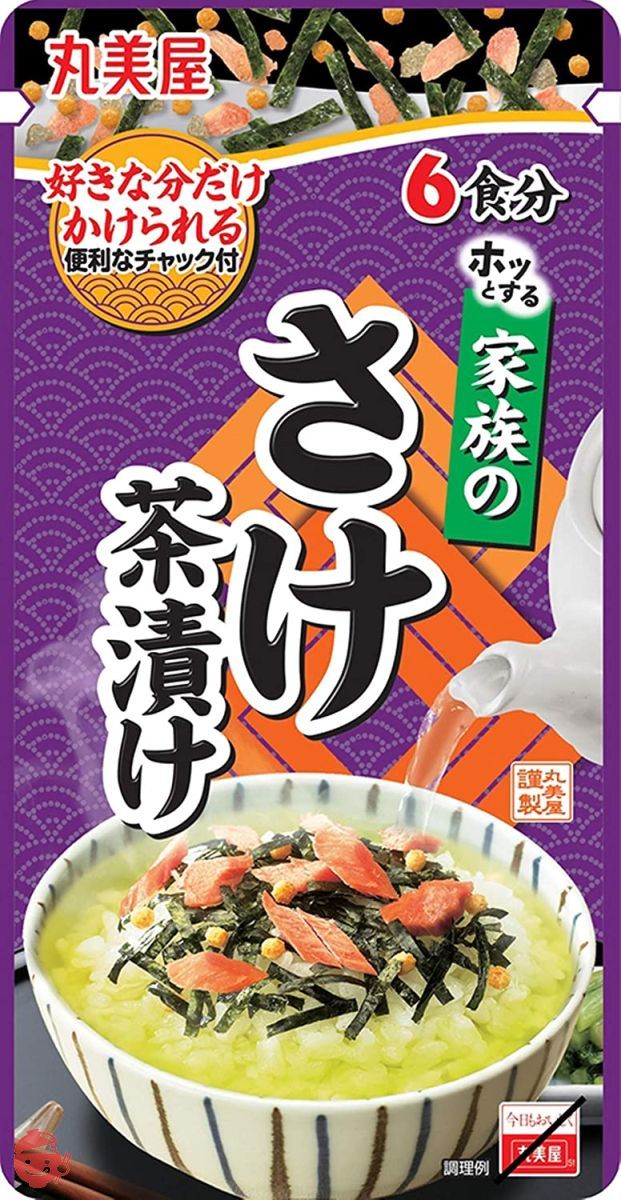 丸美屋 家族のさけ茶漬け 大袋 37gの画像