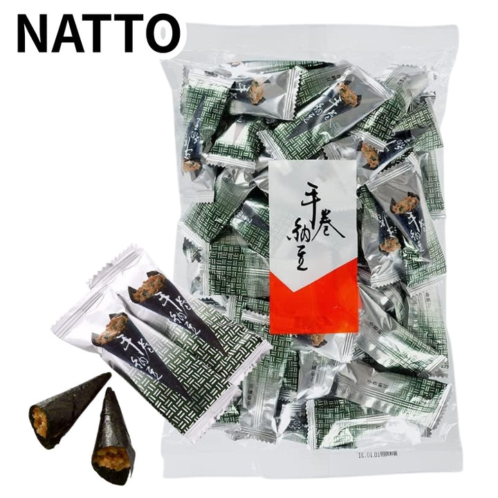 丸金食品 手巻納豆 250g 納豆 おかき 乾燥納豆 海苔巻き なっとう NATTO