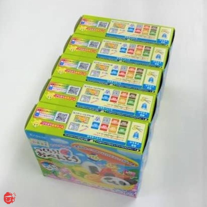 Kracie Pharmaceuticals Kracie Foods Popin' Cookin' Let's Make It! Bento 5 pieces [Educational Candy]