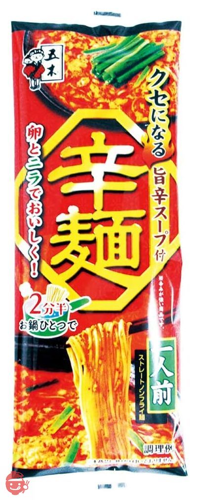 Itsuki food spicy noodles 124g x 10 pieces