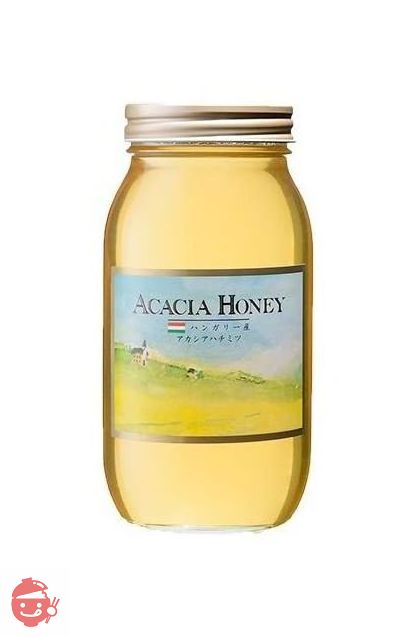 [熊手のはちみつ] ハンガリー産アカシア はちみつ (1kg瓶) 100％純粋 ハチミツ 蜂蜜の画像