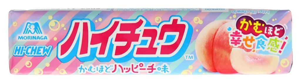森永製菓 ハイチュウ<かむほどハッピーチ味> 12粒×12個 – Japacle