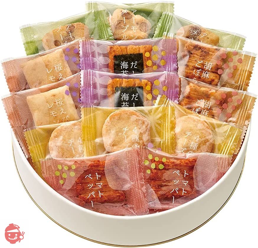 中央軒煎餅 Kumitte (36個) バラエティ豊かな6種類の詰め合わせ　ひと口サイズ　個包装　ギフトの画像