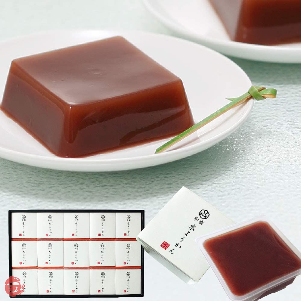 和乐融水羊羹110g*15枚无添加豆沙礼物礼物– Japacle
