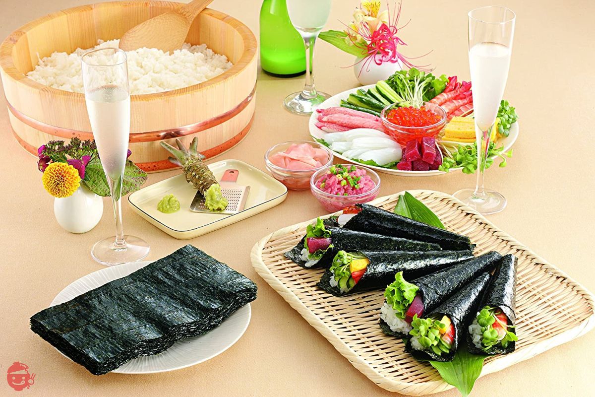 海苔 Yamamoto Nori Store Roasted seaweed, seaweed, silver [full size