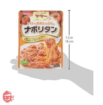 Nisshin Foods Ma・Ma Napolitan with plenty of tomato pulp 260g