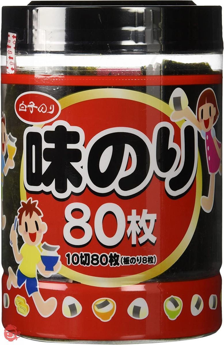 白子 卓上味のり 80枚の画像