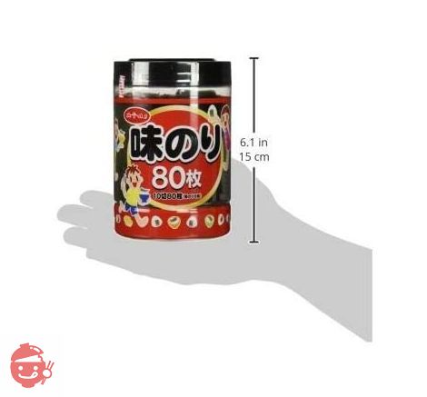 白子 卓上味のり 80枚の画像