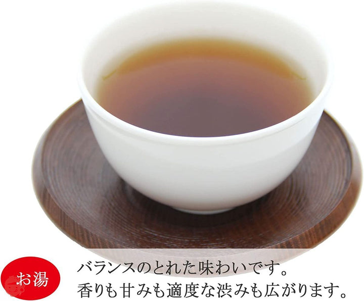 トップスマイル 静岡茶 一番茶使用 ほうじ茶ティーバッグ 無添加 無着色 お湯・冷水どちらもOK 三角ティーバッグ 4g×45個入 (2)の画像