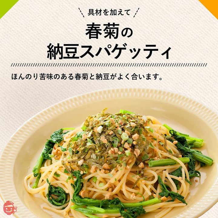 キユーピー あえるパスタソース だし香る納豆 30.3g×2P×6個の画像