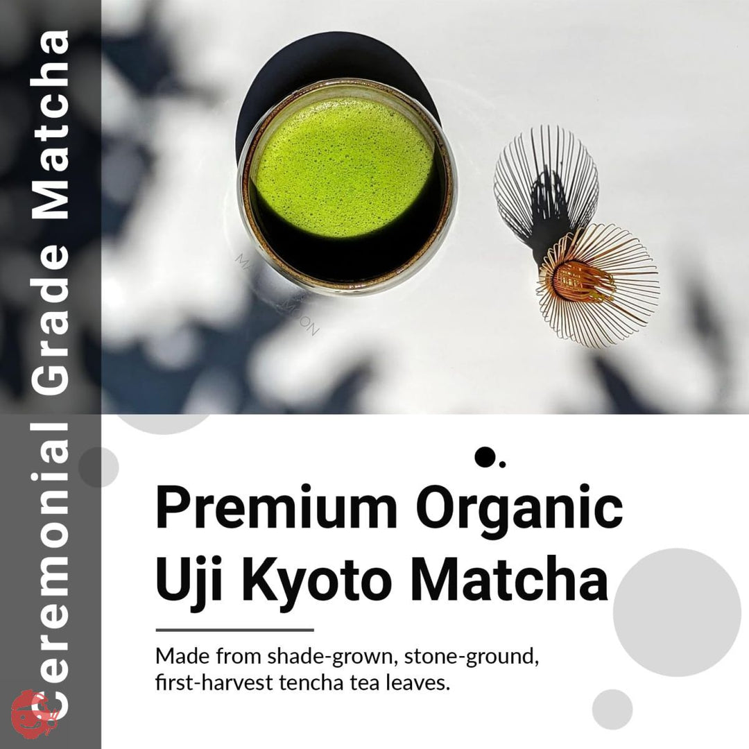 Matcha Moon Kyoto Uji Matcha Organic Organic Cultivation Pesticide-fre –  Japacle