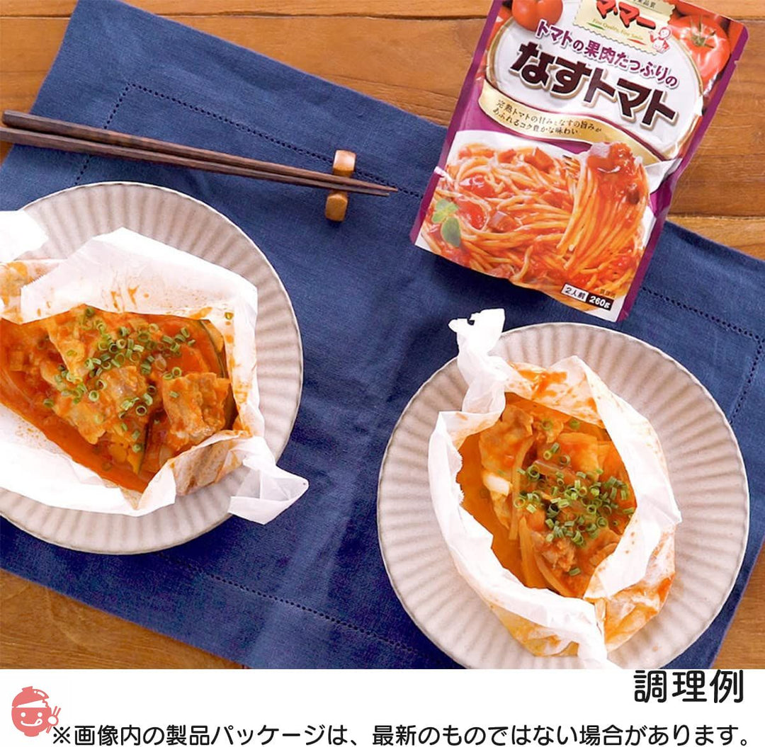 マ・マー トマトの果肉たっぷりのなすトマト 260g×6個の画像