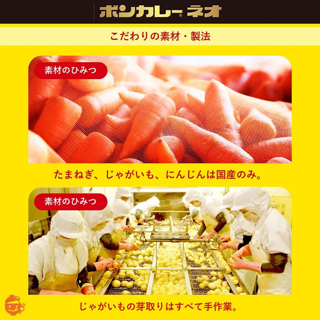 大塚食品 ボンカレーネオ コク深ソース甘口 230g×3個 レンジ調理対応の画像