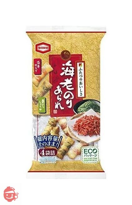 亀田製菓 海老のりあられ 73g×12袋の画像