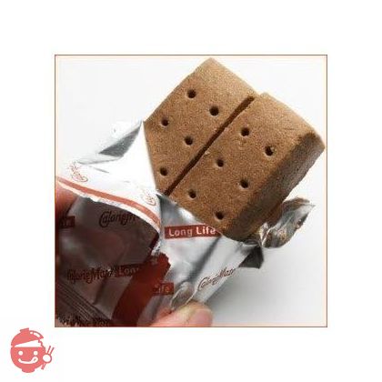 3年保存できる　カロリーメイトロングライフ　チョコレート味　2本入の画像