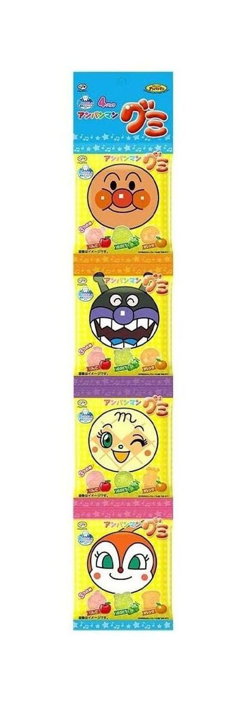 Fujiya Anpanman gummy 4 consecutive 84g (21g × 4 bags) × 10 pieces