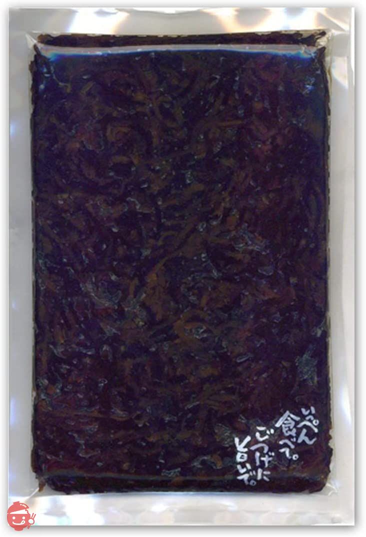 海藻の佃煮 黒色 プラスチック容器 海藻の佃煮 黒色 プラスチック容器