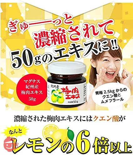 紀州産梅肉エキス 50g 4個セットの画像