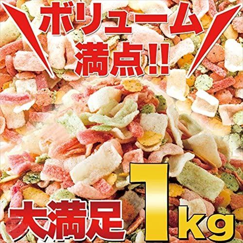 鯛祭り広場【訳あり】海鮮ミックスせんべいどっさり1kg/常温便の画像