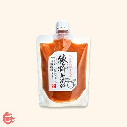 紀州練梅（無添加） 180g 塩分約20% チューブ入【 紀州南高梅干 使用 】練り梅・ねり梅・梅肉 (単品（1個）)の画像