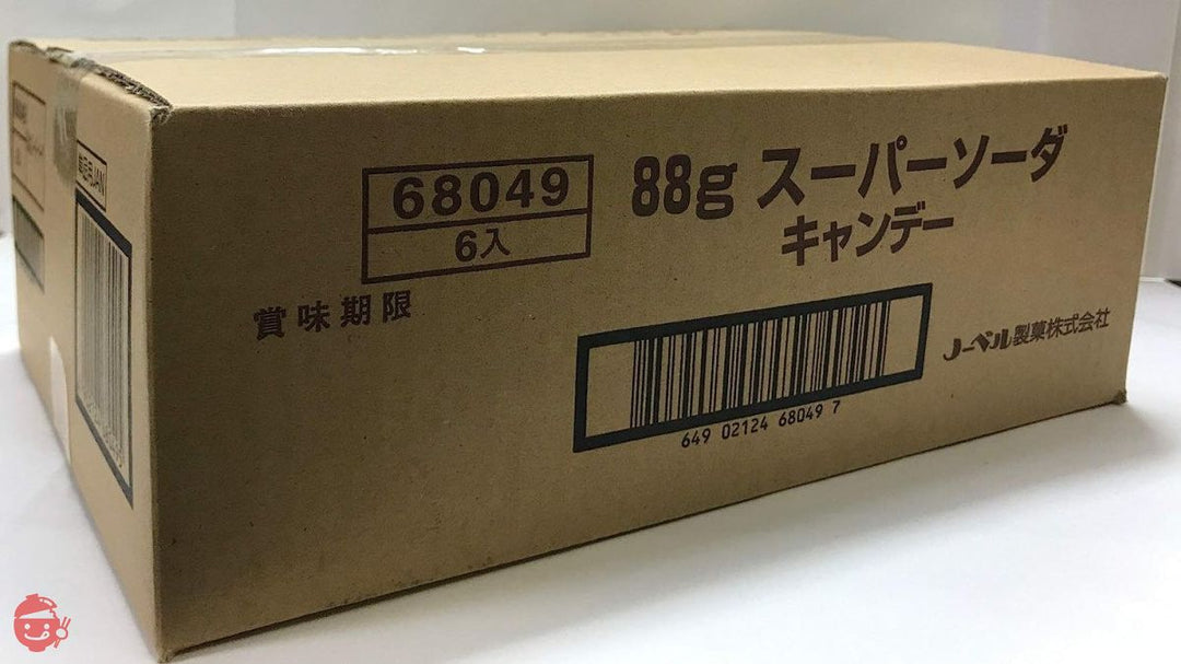 スーパーソーダ 88g6入（セット販売）の画像