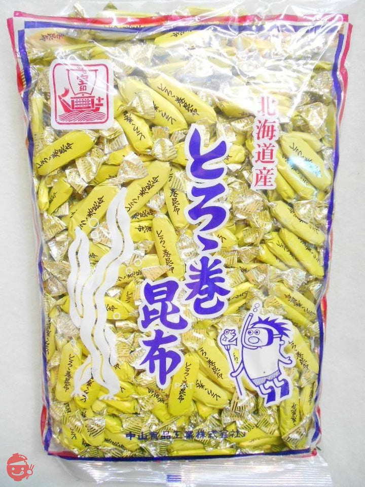 中山食品工業　とろろ巻昆布１ｋｇ×１袋の画像