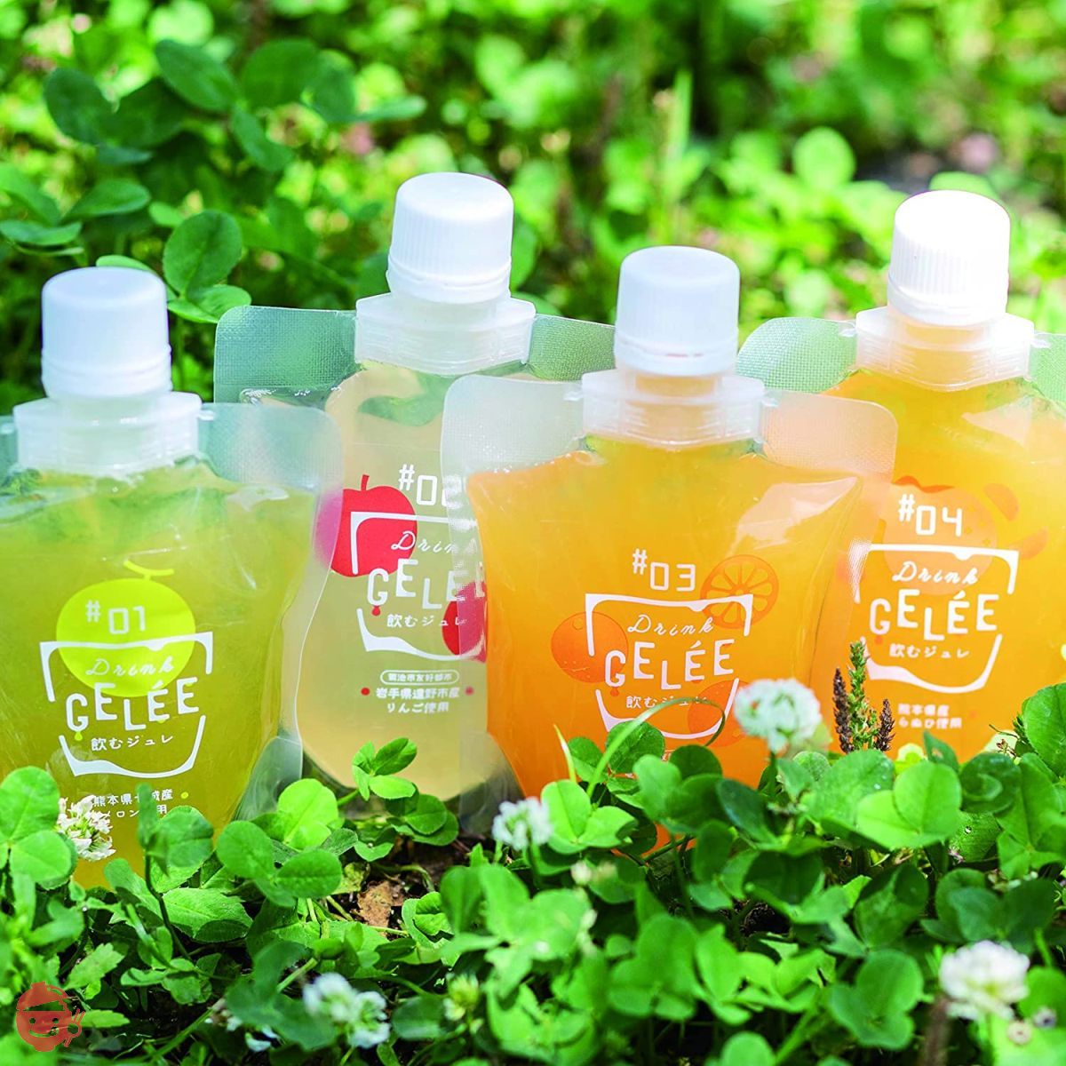 Michi-no-Eki Shichijo Melon Dome Drinking Jelly Set of 8 (150g x 8