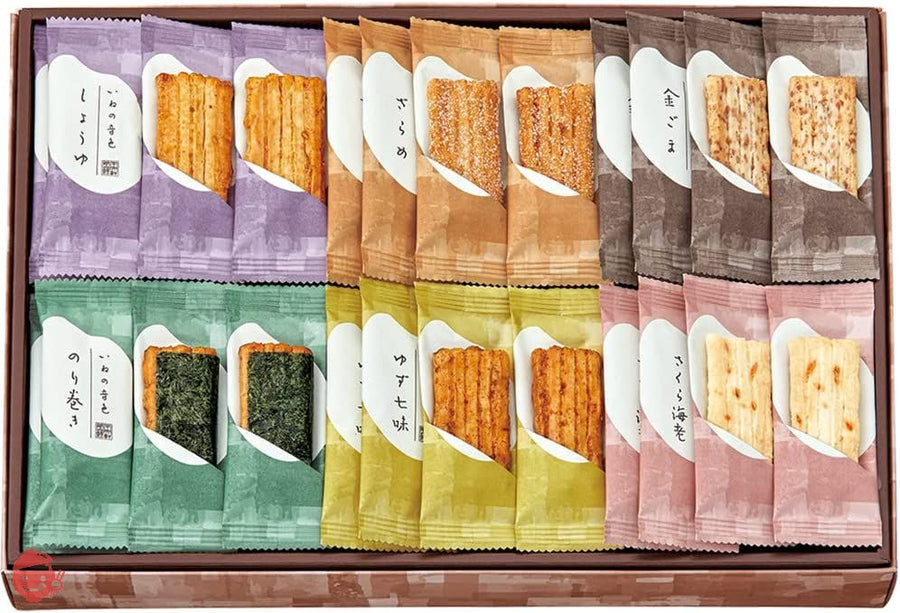 中央軒煎餅 いねの音色 6味のせんべい詰合せ 贈答 ギフト お菓子 手土産 個包装 包装済 (60個入)の画像