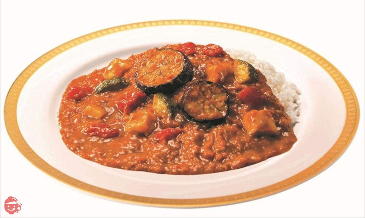 明治 まるごと野菜 なすと完熟トマトのカレー 180g ×5個の画像