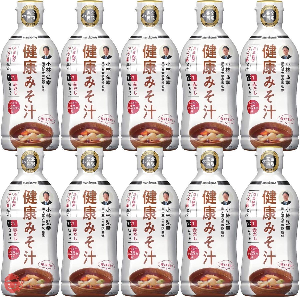 ajimarukoページ Marukome liquid miso health miso soup 430g x 10 pieces – Japacle