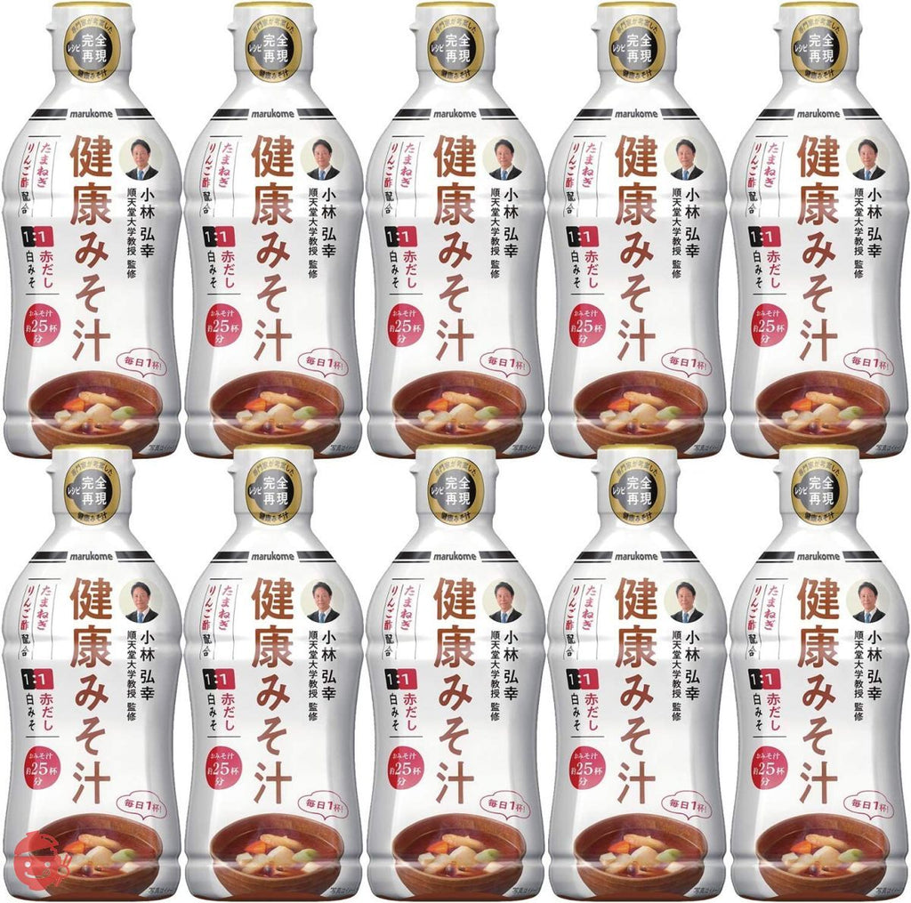 Marukome liquid miso health miso soup 430g x 10 pieces – Japacle
