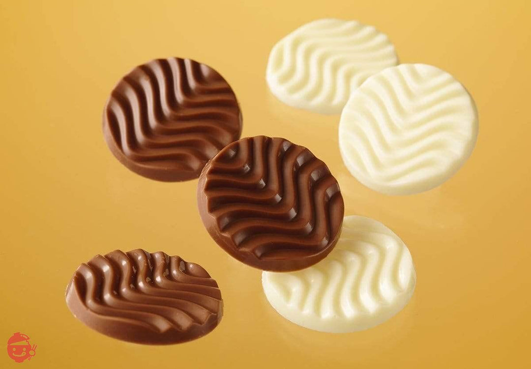 【ROYCE】チョコのコクがあります！ ロイズピュアチョコレート[キャラメルミルク＆クリーミーホワイト] １箱 40個 (x 1)の画像