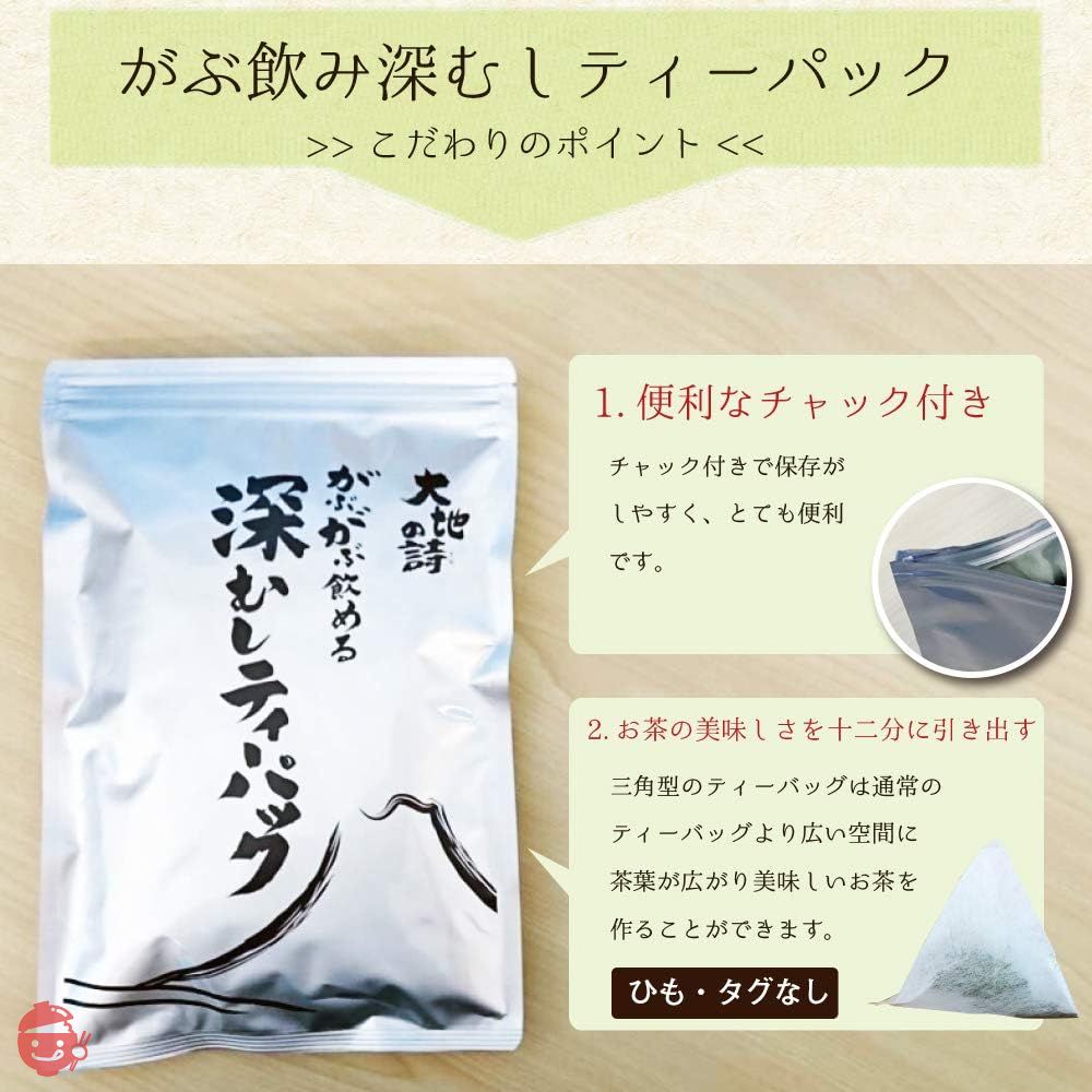 荒畑園 がぶがぶ飲める深蒸しティーパック 2.5g×100個入×2袋セット 緑茶 お茶 ティーパック 大容量パック 静岡茶 深蒸し茶の画像