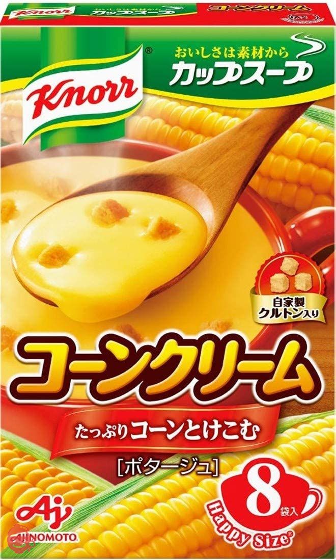 味の素 クノール カップスープ コーンクリーム 17.6g×8袋×6箱の画像