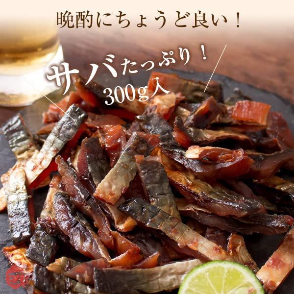 風味絶佳.山陰 炙り鯖ジャーキー おつまみ 300g 国産 さば サバ つまみ 魚介 珍味 酒の肴 常温保存…の画像