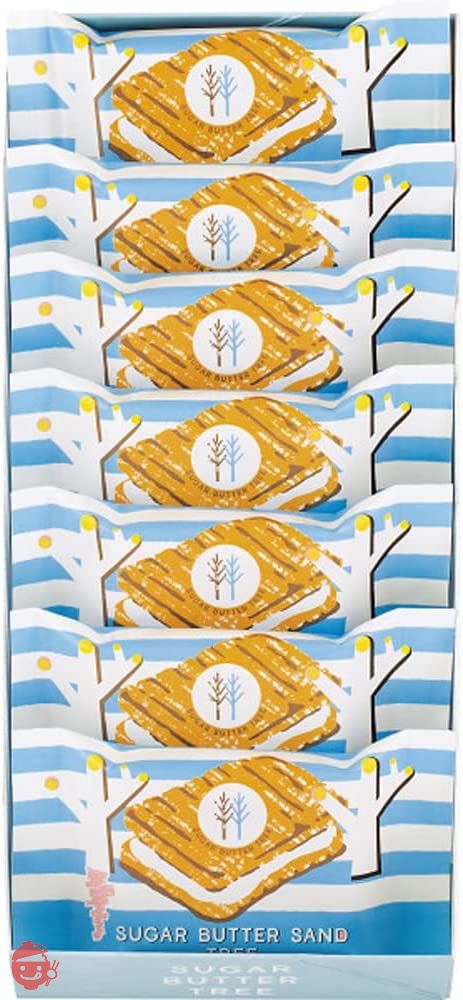シュガーバターの木 詰合せ お菓子 人気商品 ラッピング済 (7個入)の画像