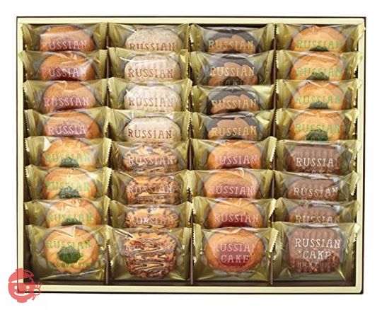 中山製菓 ロシアケーキ 32個の画像