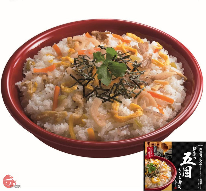 大塚食品 銀座ろくさん亭 料亭の五目ちらし寿司 244g×2個の画像