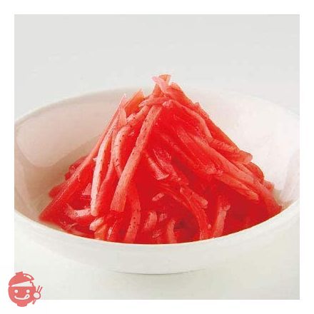 国産生姜使用 紅しょうが千切り 1Kg【合成着色料・保存料 不使用】の画像