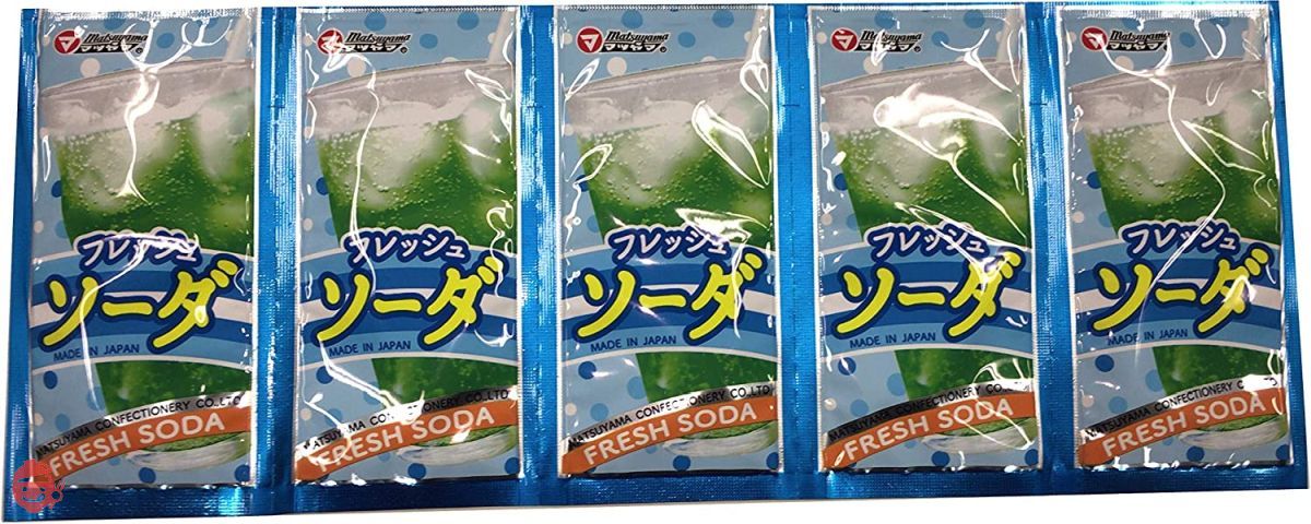 ソーダ  Matsuyama confectionery fresh soda 12g x 50 pieces – Japacle